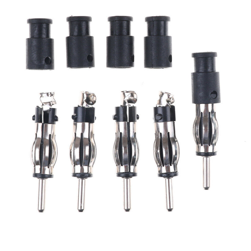 5pcs Auto Car CD Radio Aerial Antenna Plug Adapter Plastic Handle Connector A Gw