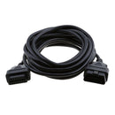 5m OBDII OBD2 16 Pin Male to Female Extension Diagnostic Cable Adapter