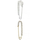 Crystal Large Safety Pin Rhinestone Brooches Suit Sweater Scarves Scarf Pins