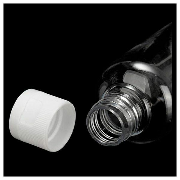 20Pcs 100ml Plastic shampoo bottles Plastic Bottles for Travel Container E4A8