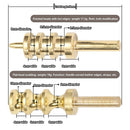 Plug In DIY Leather Edge Mini Easy Install Soldering Iron Tip Brass Hot Process
