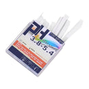 3.8-5.4 Range 0.3 DF Precision PH Test Paper 2-color Contrast Test Strip