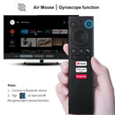 Air Mouse With Gyroscope Bluetooth IR Learning Voice Remote Control For TV B_kz