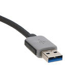 Braided USB-C 3.1 Type C To USB 3.0 Sync Charger Cable A