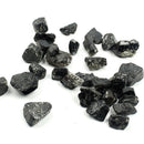 Lots Black Natural Tourmaline Stone Quartz Crystal Mineral Rough Design 100g Hot