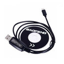 Walkie Talkie Programming Cable Plastic Black For Baofeng BF-T1 Practical