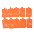 10pcs meridian massage instrument electrode patch electrotherapy massager JR BX