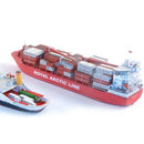 1:400 Scale Denmark Mary Arctica Cargo Containership DIY Handcraft Paper Mode OZ