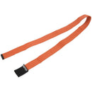 Unisex Canvas Strap Canvas Belt with Buckle (orange)