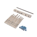 1 Pack Stainless Steel Keys DIY Chrome for 17 Note Kalimba Finger Percussion
