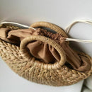 Women Bag Korean Foreign of Corn Skin The Semicircle Art Beach Bag Travel P V9O6