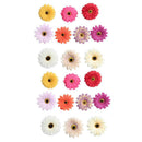 20pcs/Set Artificial Gerbera Daisy Silk Flower Heads Wedding Party DIY Decor