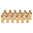 12xBrass Tip/Nozzle/Burner Stove Nozzle for Propane LP Gas Camping Accessory