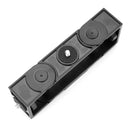 Multifunction 1/4 ABS Plastic Phone Expansion Stand Clip for Live Broadcast