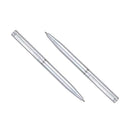 New Stainless Steel Pen Ball Point Office Ballpoint Writing Student Stationery..