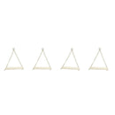 4x Wall Mounted Shelves Garden Flowers Pot Hanging Shelves Bedroom Decor