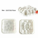DIY Baking Silicone Mold Cloud Shape Mousse Cake Mold Cookie CuttersB Ew