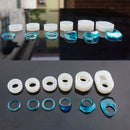 Transparent DIY Silicon Round Cat Shape Ring Mold Mould Jewelry Making Tools