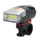 5W COB LED Bicycle Bike Cycling Front Rear Tail Light +5LED Taillight Night