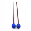 2x Marimba Mallets Beech Handle Xylophone Sticks Percussion Instrument Part