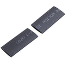 320pcs 9 Size Black Heat Shrink Tube Sleeving Wrap Wire Kit 2:1