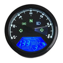 Motorcycle 12000Rmp Lcd Digital Odometer Speedometer Tachometer 1/2/4 Cylin