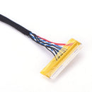 FIX-30Pin 2ch 6bit LVDS Cable for 15inch~19inch LCD Panel 6 Bits 25cm/250mm J BX