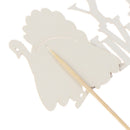 Happy Thanksgiving turkey cake card insert topper decoration party decoratio Hn