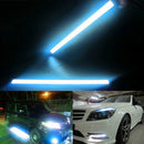 12pcs Ice Blue LED Strip Lights Bars Camping Caravan Boat Car Light Waterproof