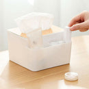 Bamboo Multifunctional Tissue Holder Cover Tissue Holder Napkin Paper Makeup
