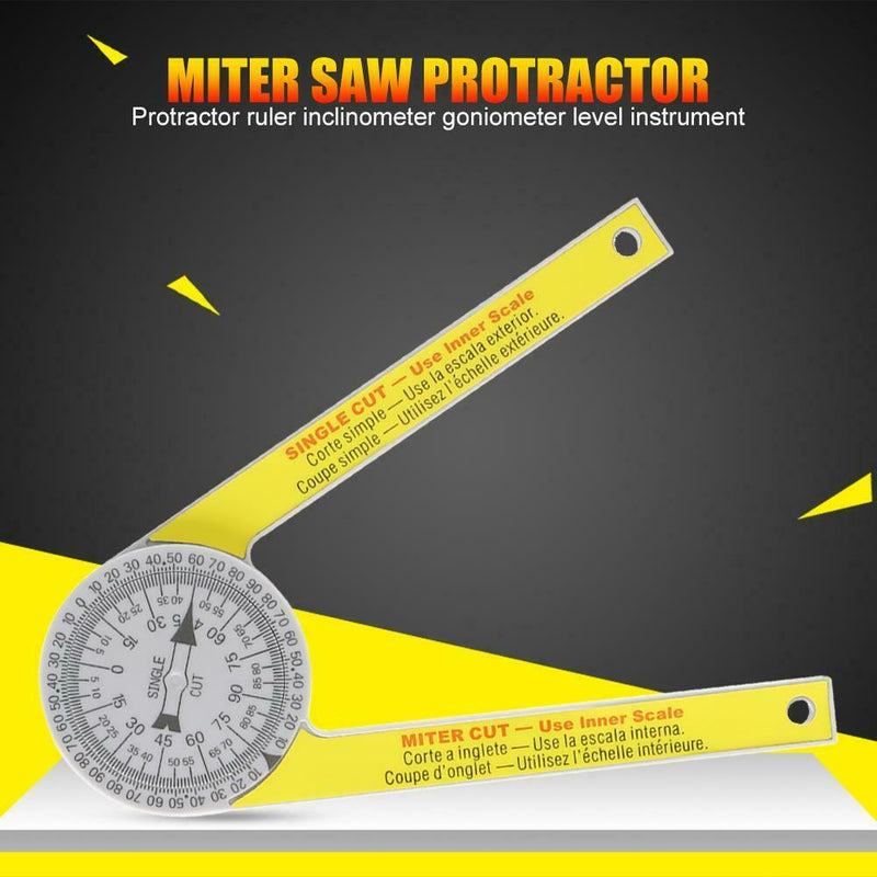 ABS Digital Protractor Ruler Inclinometer Goniometer Level Measuring Tool