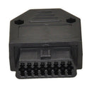 OBD2 OBD II 16 pin connector socket Diagnostic Tool Adapter OBD connector +