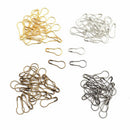 New 100Pcs Needle Clip Knitting Craft Stitch Crochet Tool Copper Markers Locking