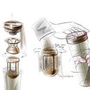 Coffee Filter Travel Mug Smart Coffee Tumbler Vacuum Insulation Bottle Acce