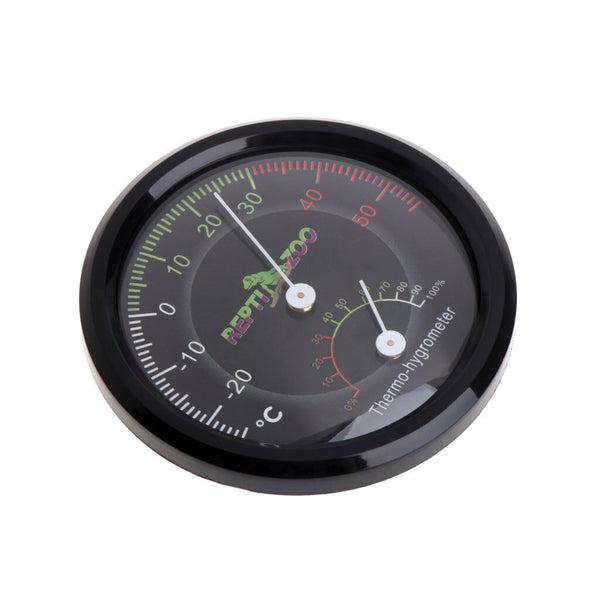 Tortoise Reptile Vivarium Terrarium Thermometer Thermo-hygrometer Humidity Gauge
