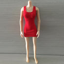 Pack of 2 Sexy Package Hip Dress for 12'' Large Bust Female Body 1:6 Scale
