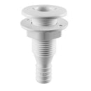 1Pcs 1Inch White Plastic Thru-Hull Bilge Pump Aerator Hose Fitting for Boats