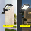 Solar Sensor Waterproof Garden Wall Lamp with Remote Control (C 120 LED)