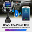 T43 Car Bluetooth Mp3 Player Hands-Free Call Type-C Charger Fm Transmitter