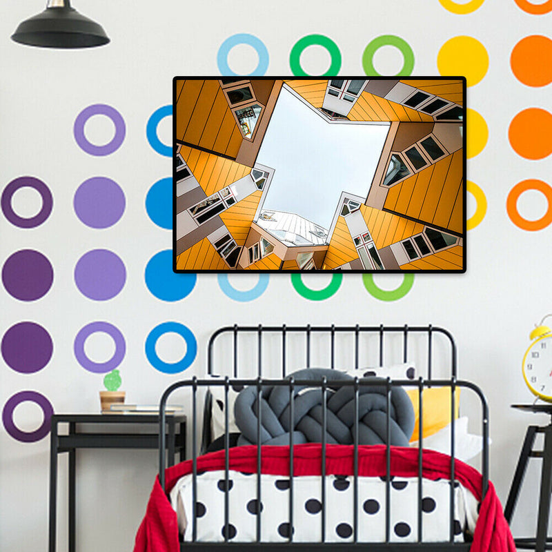 1000 Pieces Paper Jigsaw Puzzles Geometry Building Assembling Craft Decor