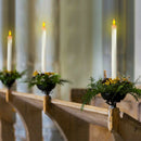 8Pcs Set Long Pole Electronic Emulation Candles LED Flameless Candles with