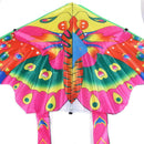 90x50cm Bright Cloth Colorful Butterfly Kite Outdoor Foldable Kites (A)