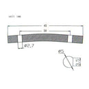 45mm Guitar Headstock Retainer Bar Tension Bar for   Guitar Parts