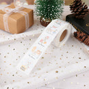 500pcs/roll Merry Christmas Xmas Package Label Scrapbooking Paper Party SupSEAU