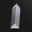 Optical Glass Triple Triangular Prism Physics Teaching Light Spectrum 9cm