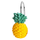 Set Of 12 Fruits Shape Yellow Shower Curtain Hooks  For Home Decor Bathroom