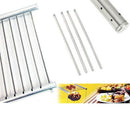Outdoor Stainless Steel Barbecue Bracket Camping Bbq Multi-Tools Picnic Fol