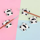 Nail Brush Pen Rack Ceramic Stand Holder Cute Panda Manicure Nail Art Tool JC,a