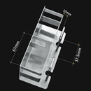 Stainless Steel Toothbrush Holder Punching Washroom Wall Hanging Cup Bathroom