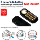113dB Wireless Bicycle Anti-theft Alarm Waterproof Remote Control Alarm Sens_kz